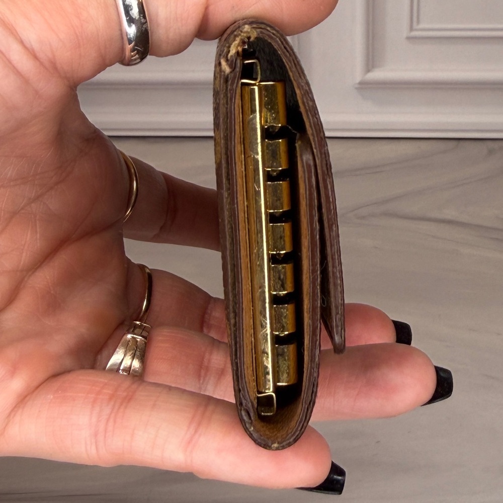 Louis Vuitton Monogram Key Cles / Key Pouch | Holds 6 Keys | Vintage - Picture 5 of 7